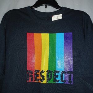 PUBLIC DISTRICT  RESPECT PRIDE TEE SHIRT